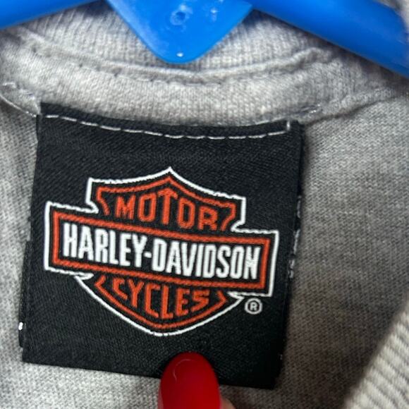 Harley-Davidson Gray Toddler Tee size 12 months - Picture 3 of 7